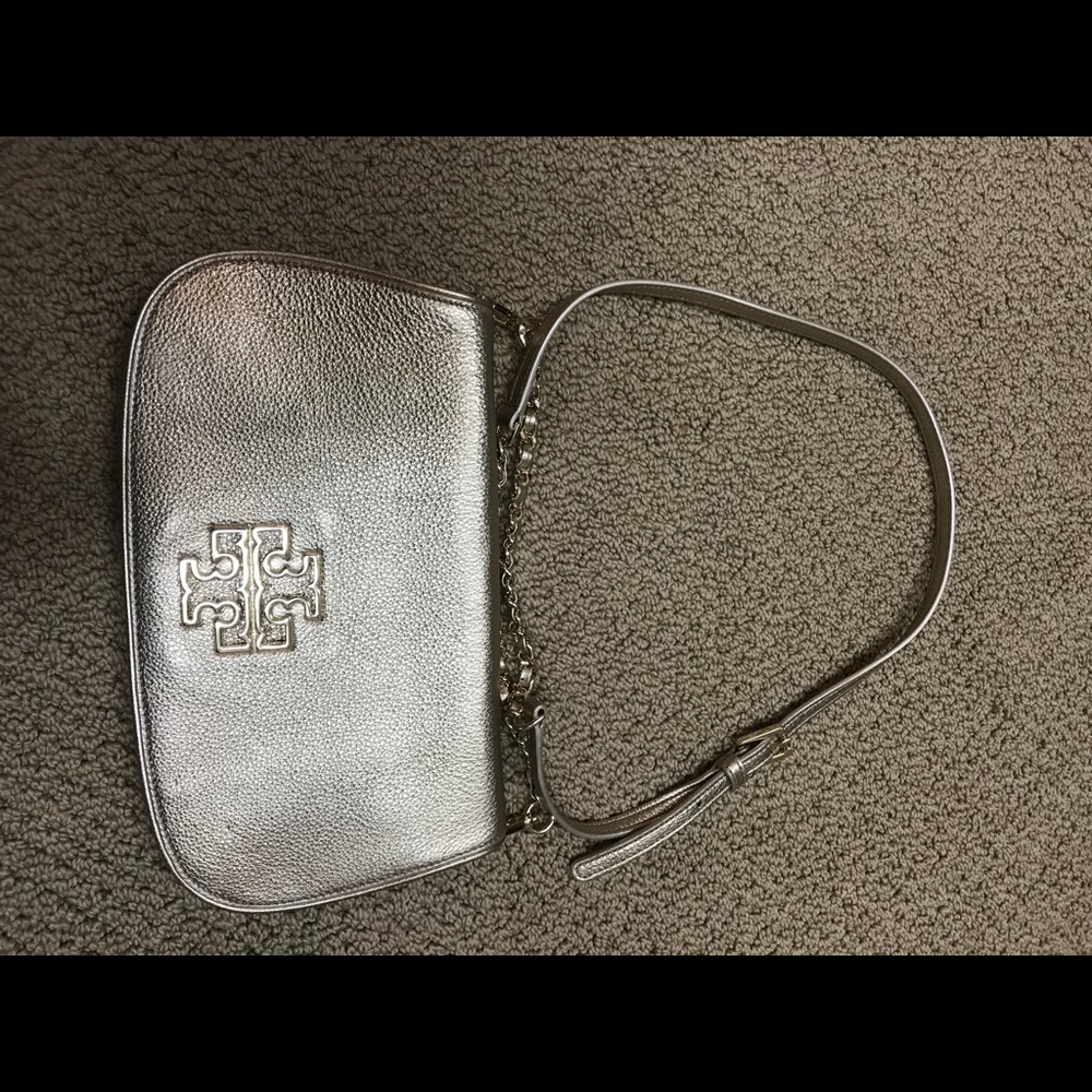 Authentic Tory Burch Gold Crossbody